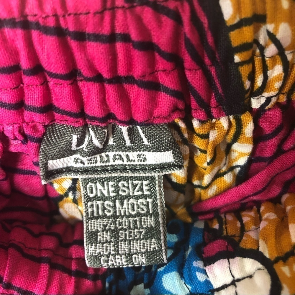 Multicolor High Waist Maxi A-Line Skirt - Picture 4 of 5